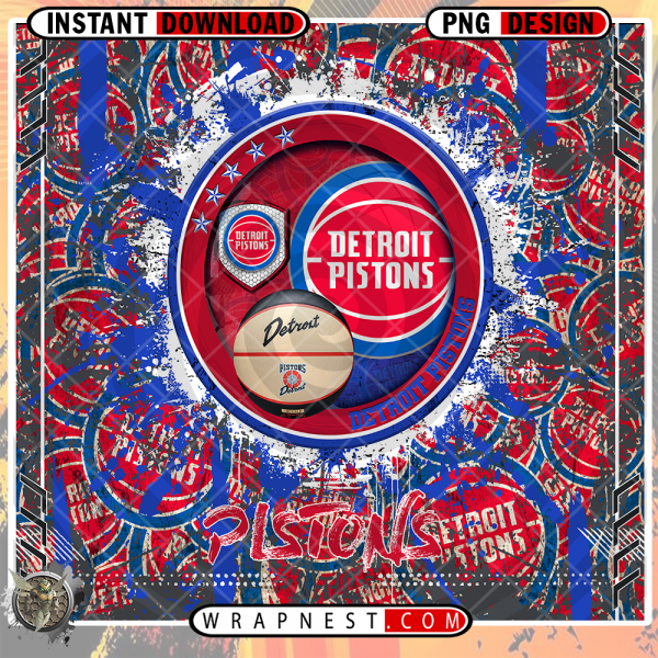 PISTONS GRUNGE v3 WRAP