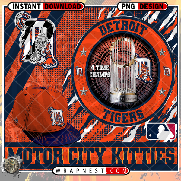 TIGERS CHAMPION WRAP