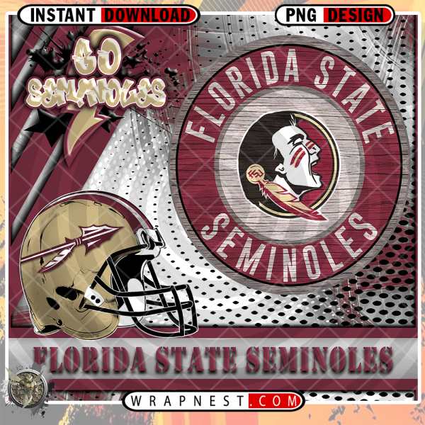 SEMINOLES GO TEAM WRAP