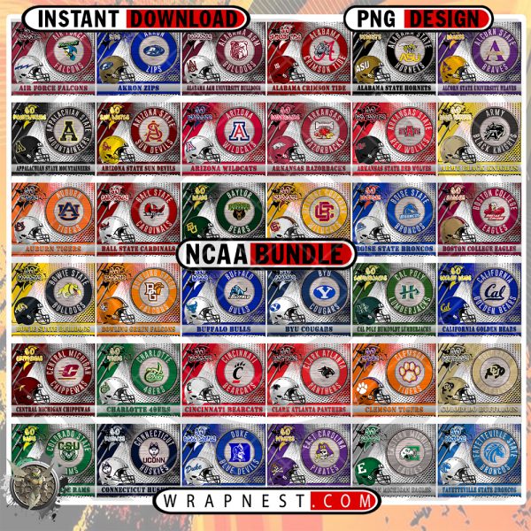 NCAA GO TEAM WRAP BUNDLE