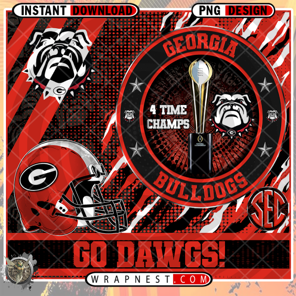 BULLDOGS CHAMPION WRAP