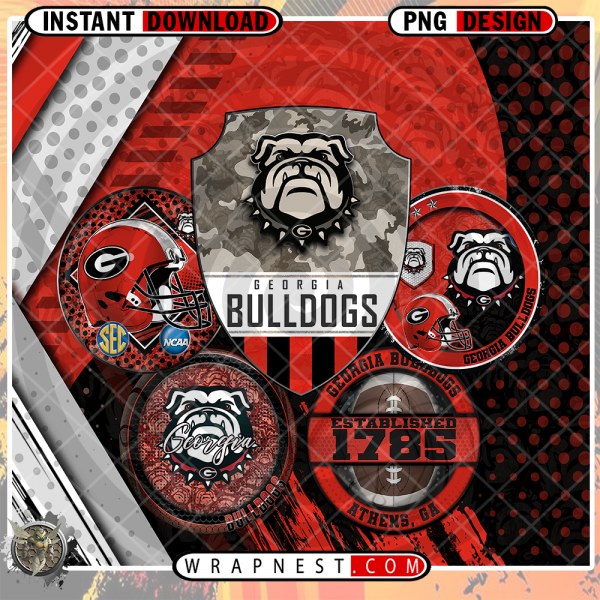 BULLDOGS LOGO WRAP
