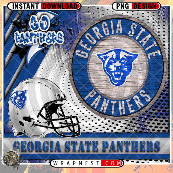 PANTHERS GO TEAM WRAP