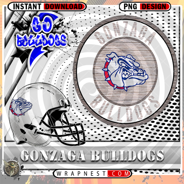 BULLDOGS GO TEAM WRAP