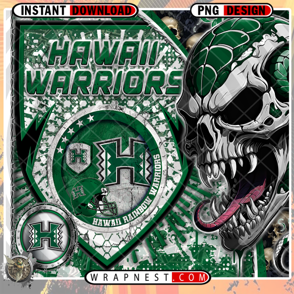 WARRIORS SKULL SHIELD WRAP
