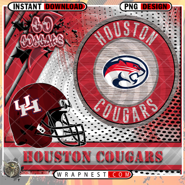 COUGARS GO TEAM WRAP