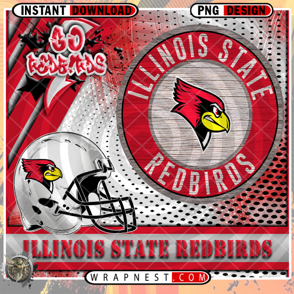 REDBIRDS GO TEAM WRAP