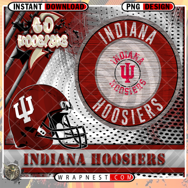 HOOSIERS GO TEAM WRAP