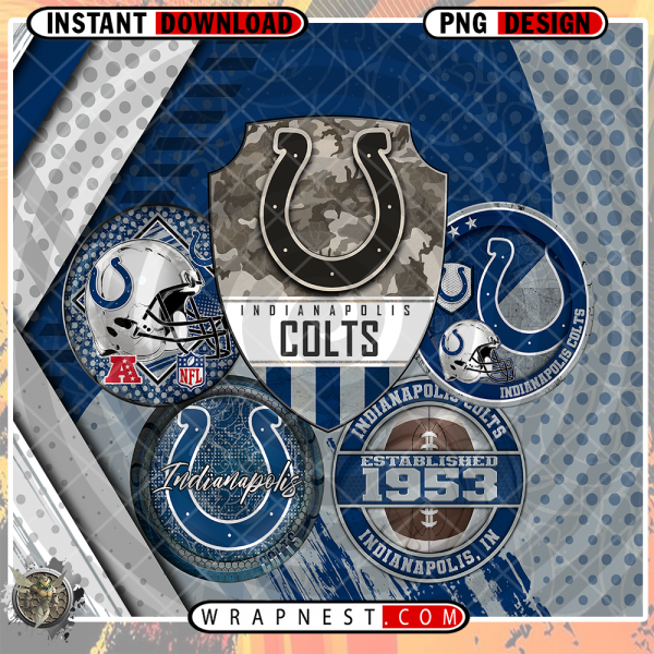 COLTS LOGO WRAP