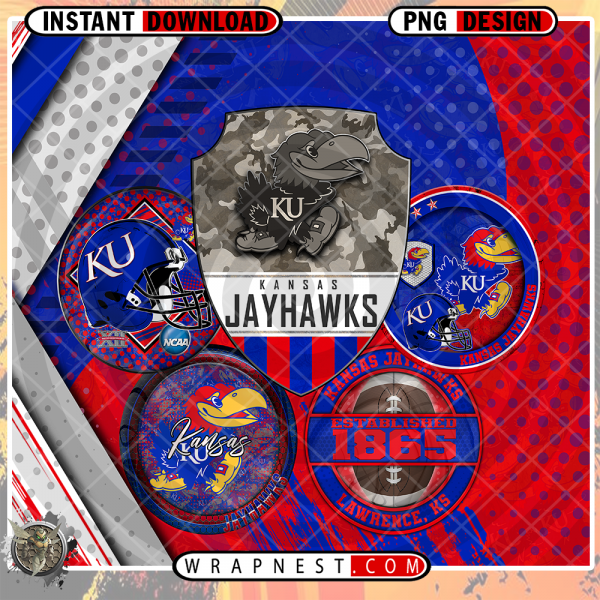 JAYHAWKS LOGO WRAP