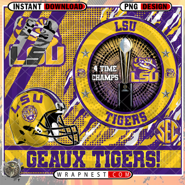 TIGERS CHAMPION WRAP