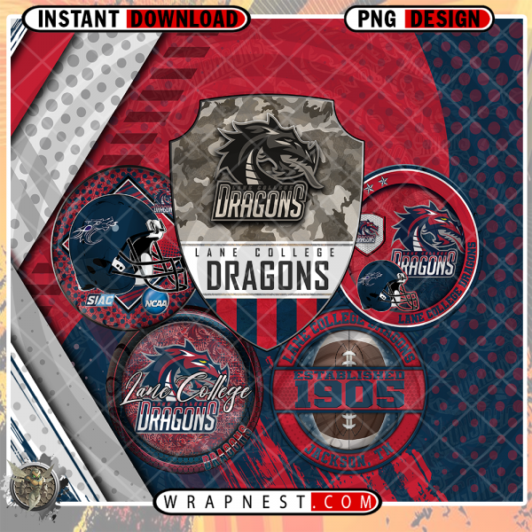 DRAGONS LOGO WRAP