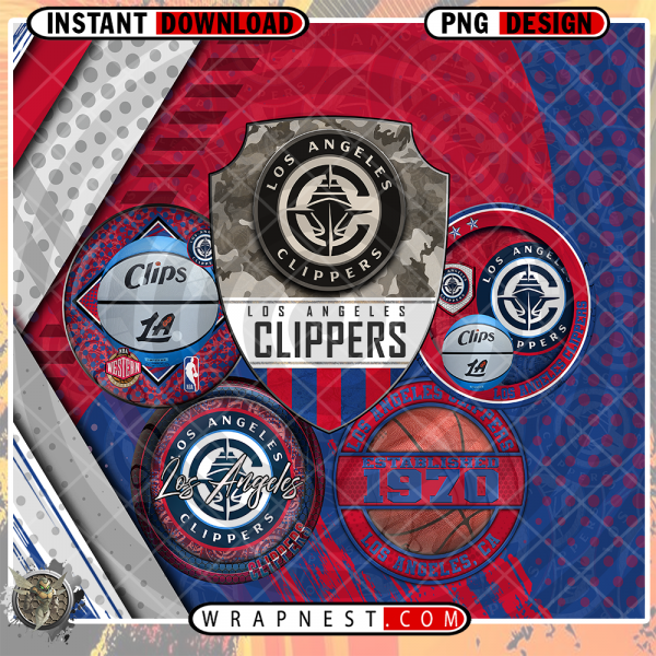 CLIPPERS LOGO WRAP