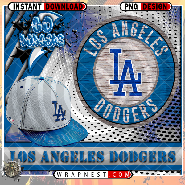 DODGERS GO TEAM WRAP