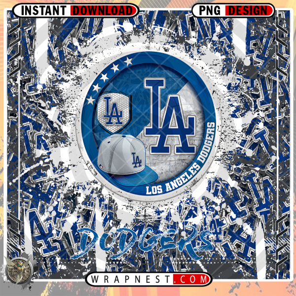 DODGERS GRUNGE v3 WRAP