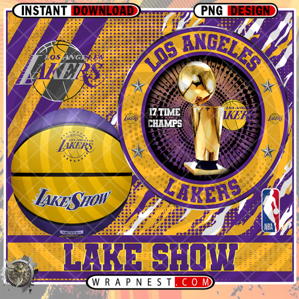 LAKERS CHAMPION WRAP