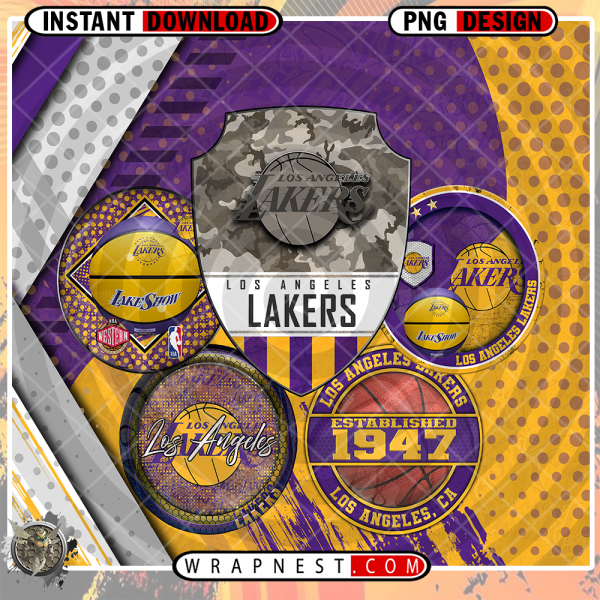 LAKERS LOGO WRAP