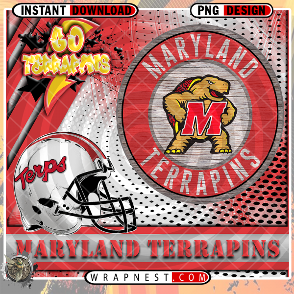 TERRAPINS GO TEAM WRAP