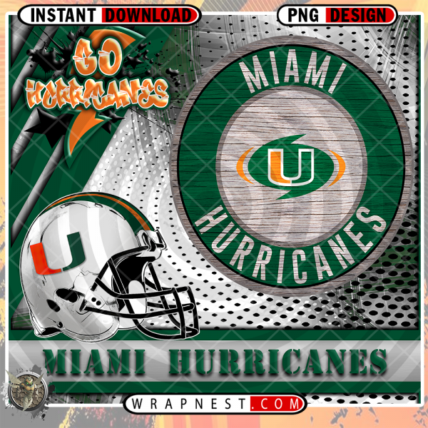 HURRICANES GO TEAM WRAP