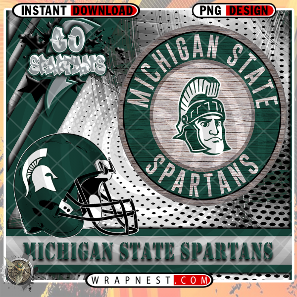 WOLVERINES GO TEAM WRAP