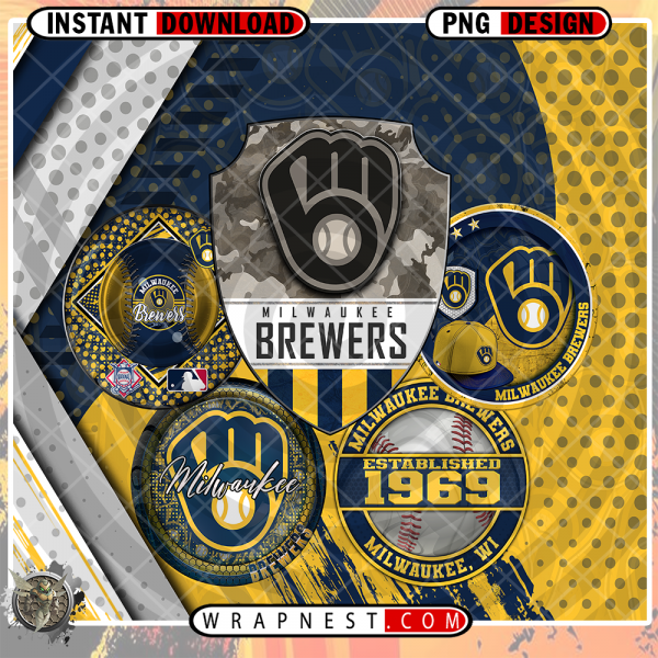 BREWERS LOGO WRAP