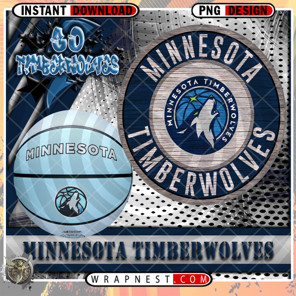 TIMBERWOLVES GO TEAM WRAP