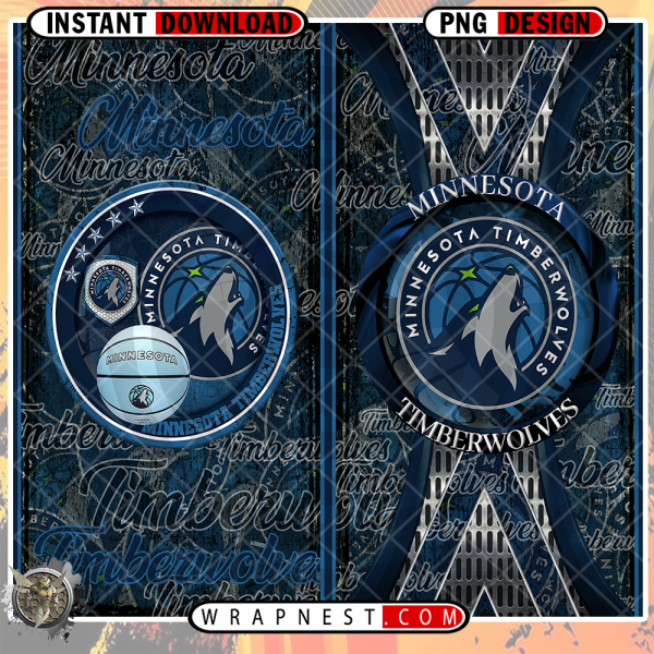 T-WOLVES SPLIT WRAP