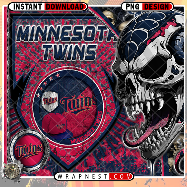 TWINS SKULL SHIELD WRAP