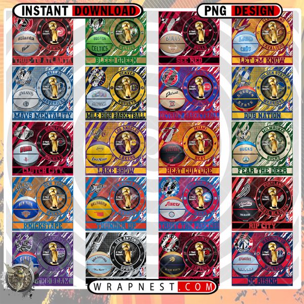 BUNDLE - NBA CHAMP WRAPS