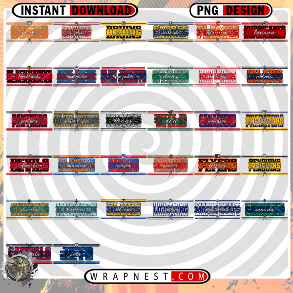 NHL PNG BUNDLE