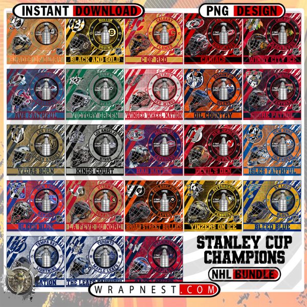 BUNDLE - NHL CHAMP WRAPS
