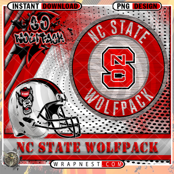 TAR HEELS GO TEAM WRAP