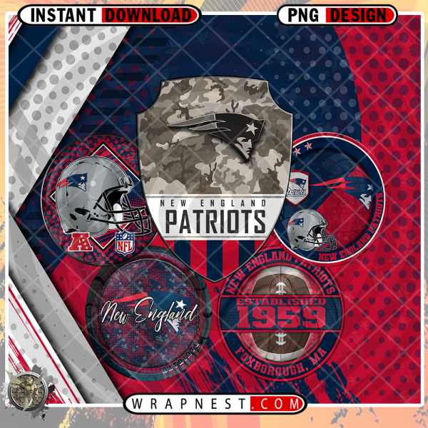 PATRIOTS LOGO WRAP