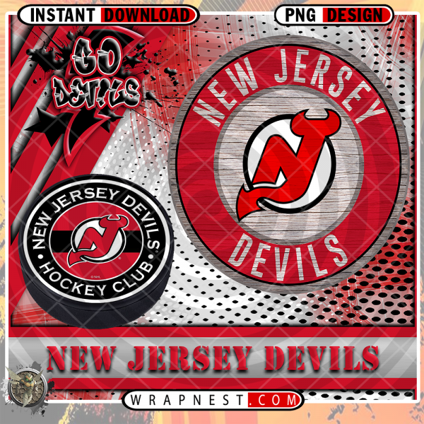 DEVILS GO TEAM WRAP