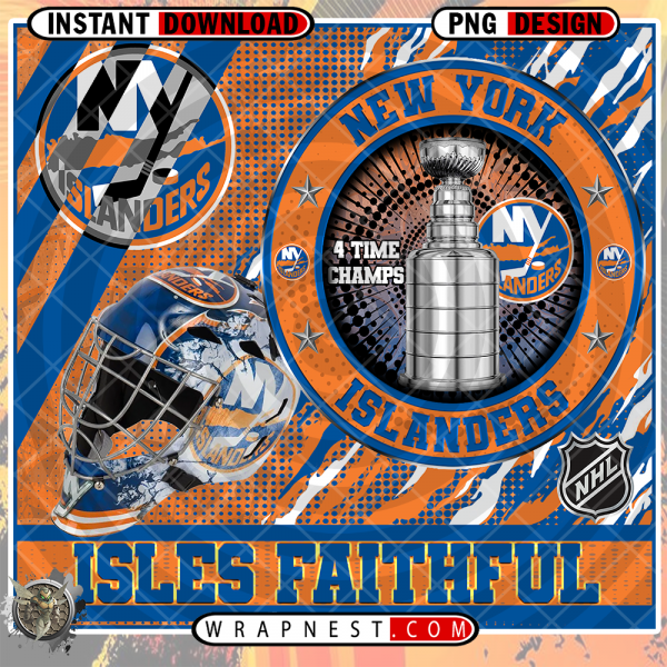 ISLANDERS CHAMPION WRAP