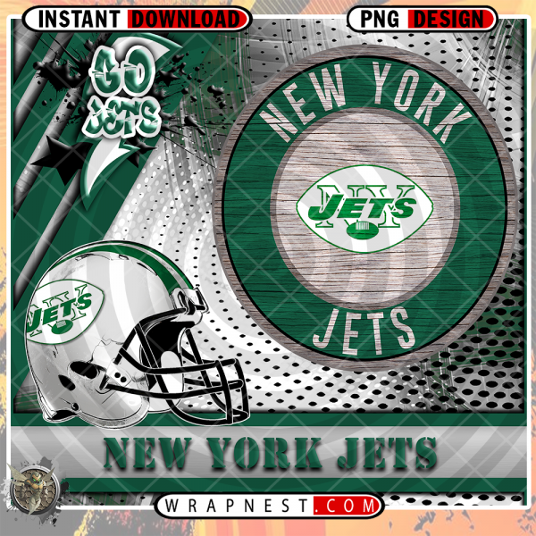 JETS GO TEAM WRAP