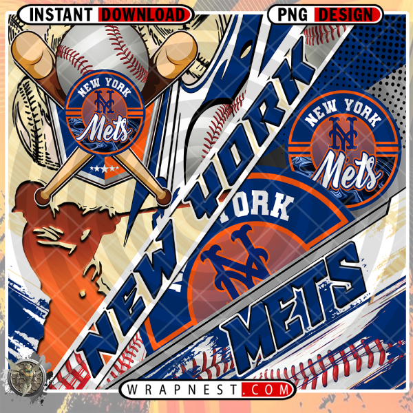 METS SILHOUETTE WRAP