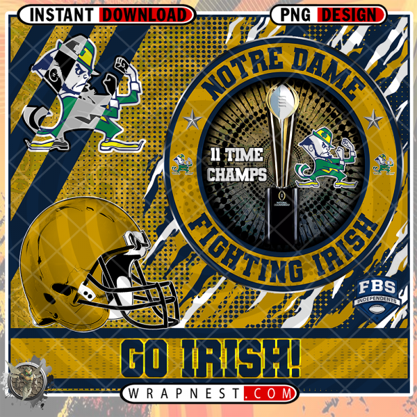 FIGHTING IRISH CHAMPION WRAP