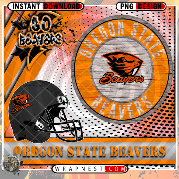 BEAVERS GO TEAM WRAP