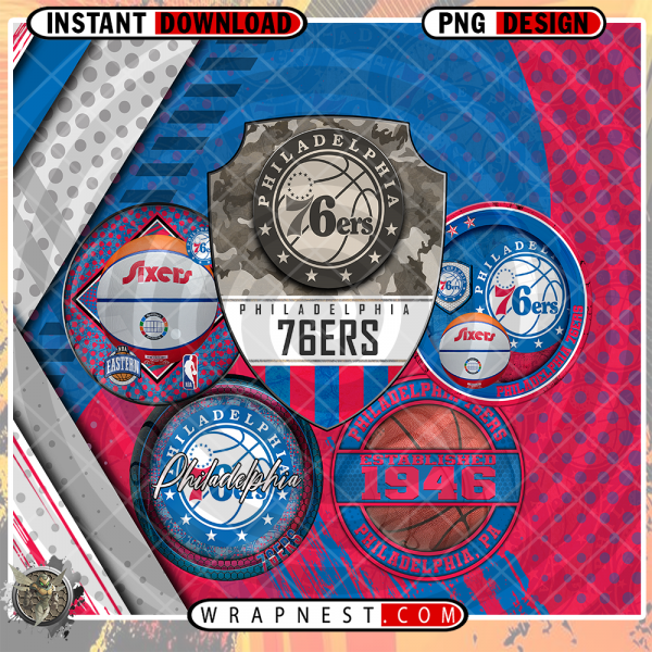76ERS LOGO WRAP