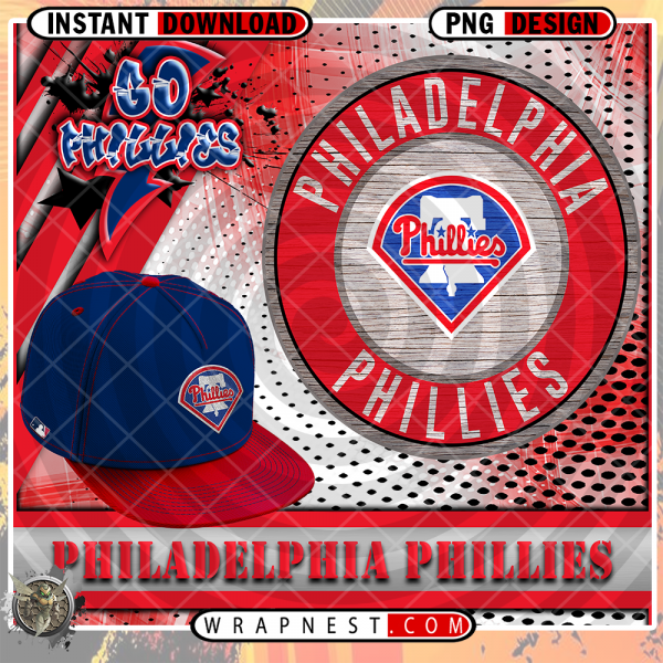 PHILLIES GO TEAM WRAP
