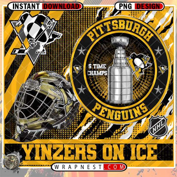 PENGUINS CHAMPION WRAP