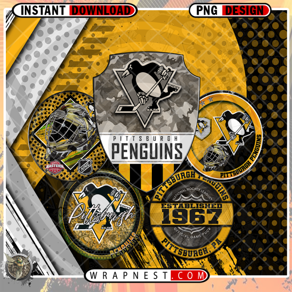 PENGUINS LOGO WRAP