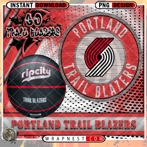 BLAZERS GO TEAM WRAP
