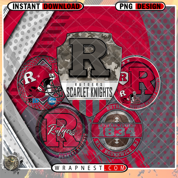 SCARLET KNIGHTS LOGO WRAP