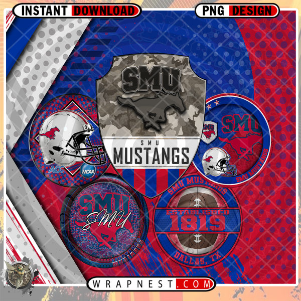MUSTANGS LOGO WRAP
