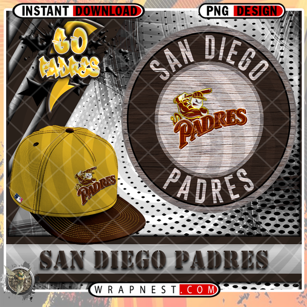 PADRES GO TEAM WRAP