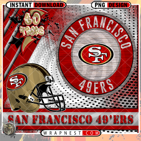 49ERS GO TEAM WRAP