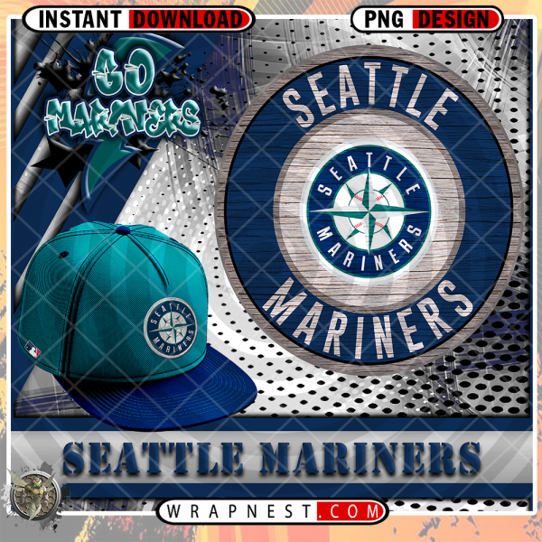 MARINERS GO TEAM WRAP