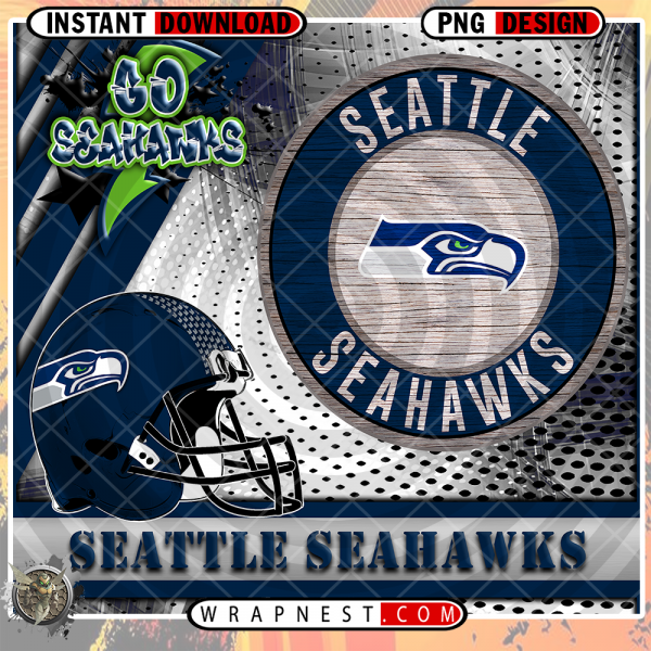 SEAHAWKS GO TEAM WRAP